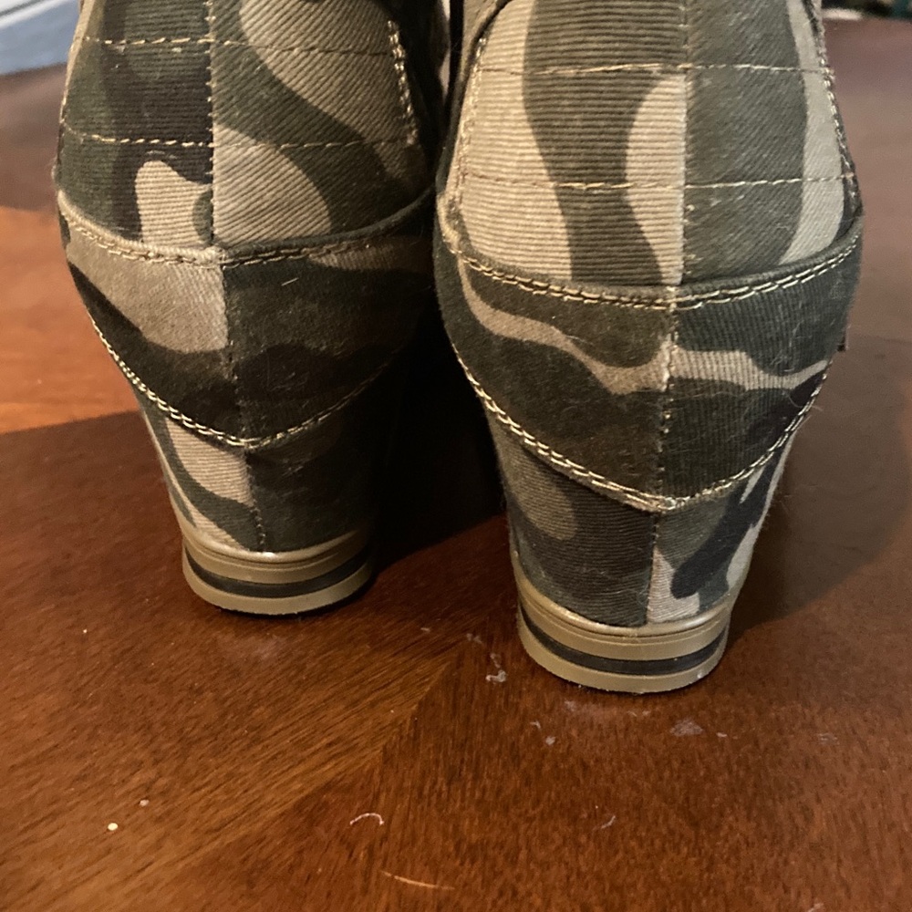 Camouflage ladies Boots - Picture 3 of 9